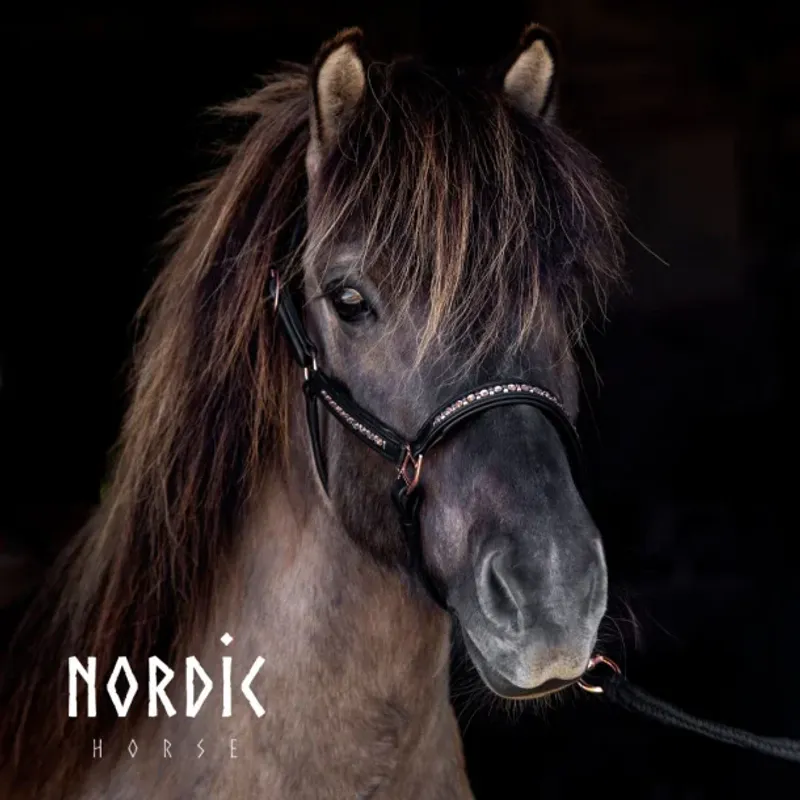 Nordic Horse Lærgrime Rosegold